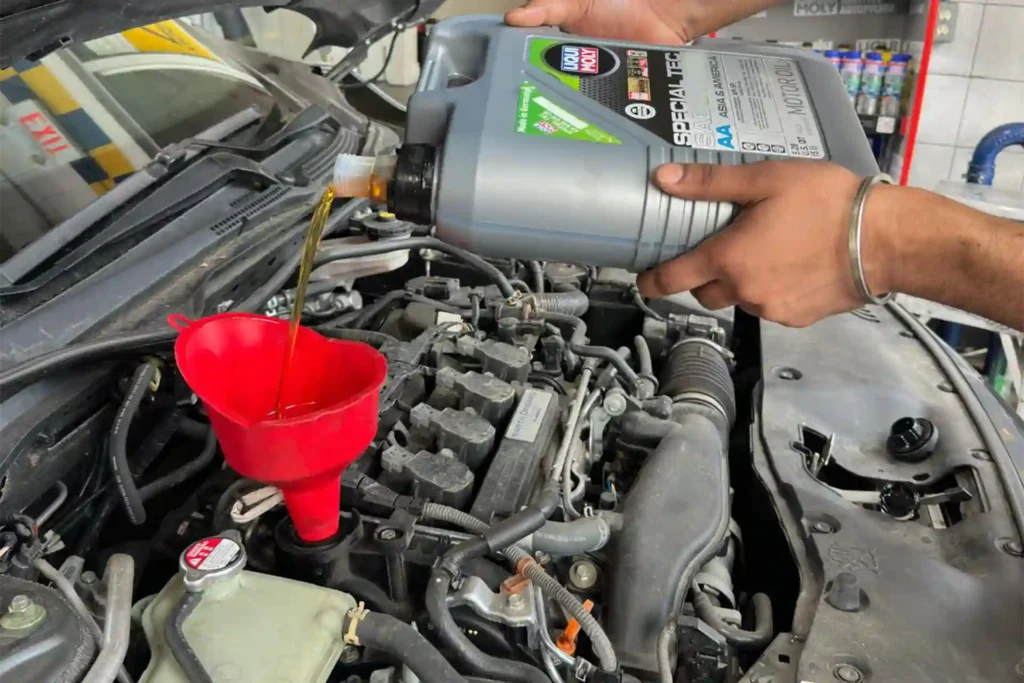 standard oil change in surrey